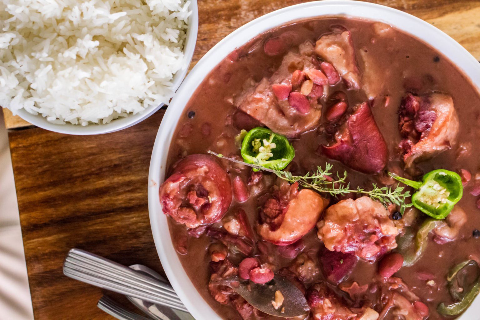 Jamaican Stew Peas with Pigtails and Beef