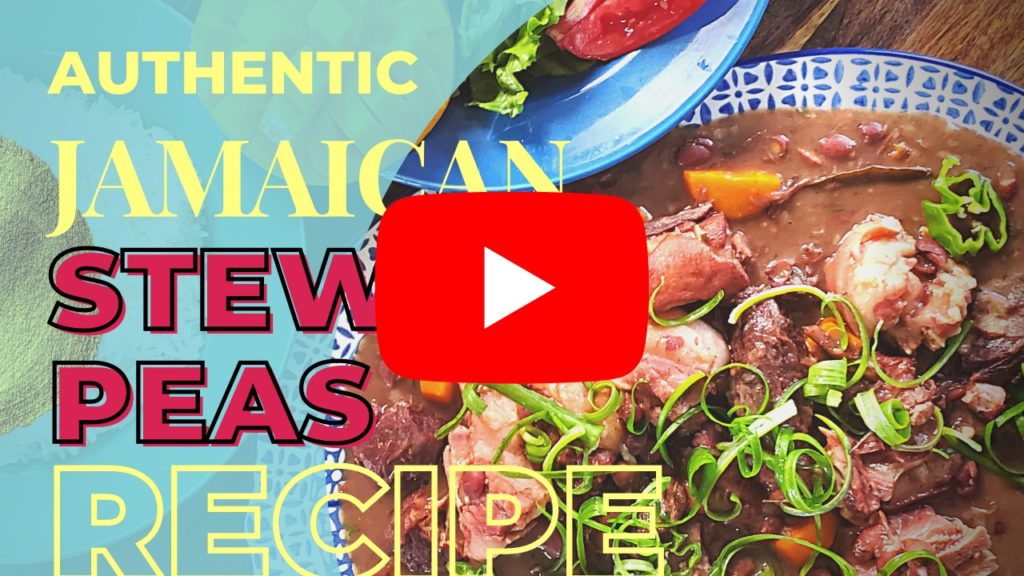 Jamaican Stew Peas With Pigtails