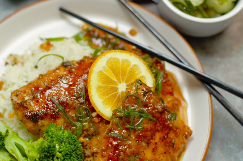 Deliciously Decadent Miso & Maple Glazed Salmon, Cooked in the Air Fryer